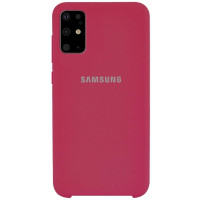 Чехол cover для Samsung Galaxy S20 Plus, малиновый
