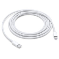 Кабель Apple Type C to Lightning Cable, белый, 1м (MX0K2ZM/A)