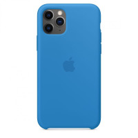 Силиконовый чехол для Iphone 12 pro max Blue