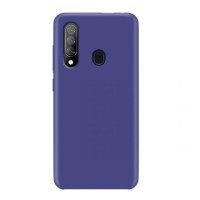 Чехол Silicone cover для Samsung Galaxy A40s, фиолетовый-ASAXIY UZ