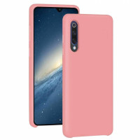 Чехол Silicone cover для Xiaomi Mi9 SE, розовый