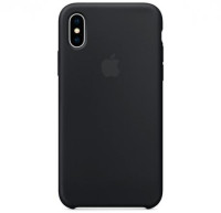 Чехол Silicone Case для iPhone X/XS, черный-ASAXIY UZ