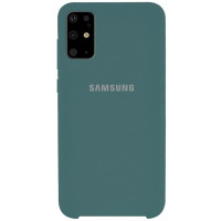 Чехол cover для Samsung Galaxy S20 Plus, темно-зеленый