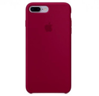 Чехол Silicone Case для iPhone 7/8 Plus, Малиновый-ASAXIY UZ
