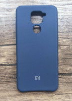 Чехол cover для Xiaomi Redmi Note 9, темно-серый