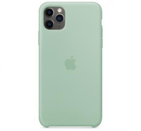 Чехол Silicone Case для iPhone 11 Pro Max, мятный-ASAXIY UZ