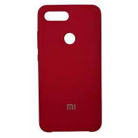 Чехол Silicone cover для Xiaomi Mi8 Lite, красный