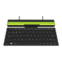 Складная Bluetooth клавиатура Green R4 (английская раскладка)