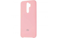 Чехол Silicone cover для Xiaomi Redmi Note 8 Pro, розовый-ASAXIY UZ