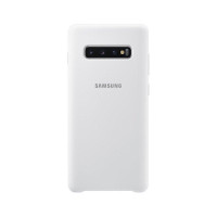 Чехол Silicone cover для Samsung Galaxy S10 Plus, белый