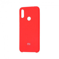 Чехол Silicone cover для Xiaomi Redmi Note 7, красный
