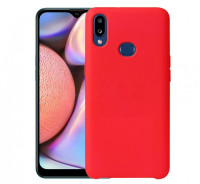 Чехол Silicone cover для Samsung Galaxy A10S, красный-ASAXIY UZ