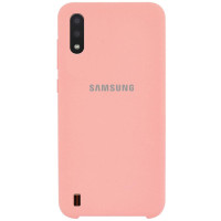 Чехол cover для Samsung Galaxy A01, розовый-ASAXIY UZ