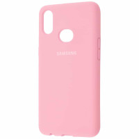 Чехол Silicone cover для Samsung Galaxy A10S, розовый-ASAXIY UZ