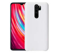 Чехол Silicone cover для Xiaomi Redmi Note 8 Pro, белый-ASAXIY UZ