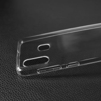 Чехол силиконовый для Samsung Galaxy A30, прозрачный