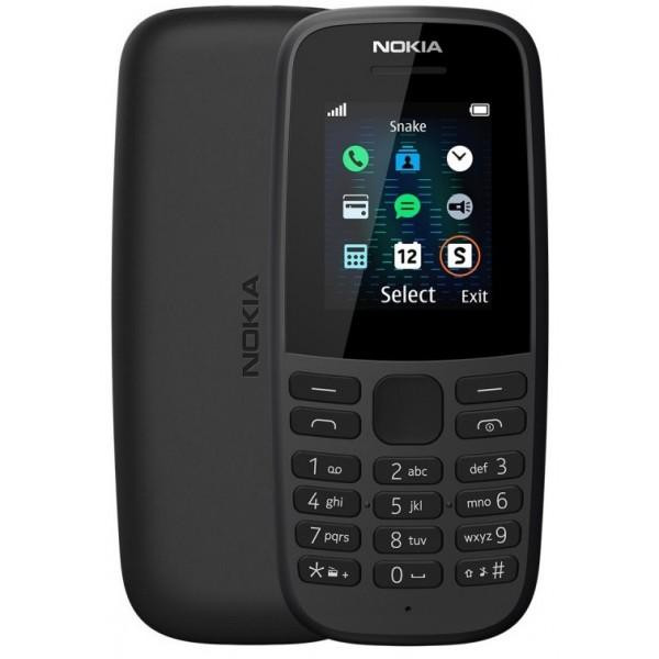 Телефон Nokia 105 Single Sim Black