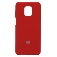 Чехол Silicone Cover для Xiaomi Redmi Note 9S / Note 9 Pro, красный-ASAXIY UZ