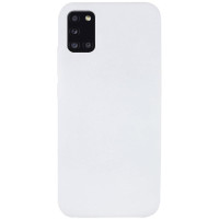 Чехол Silicone cover для Samsung Galaxy A31, белый