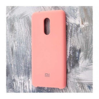 Чехол Silicone cover для Xiaomi Redmi 8, розовый-ASAXIY UZ