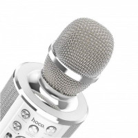 Караоке-микрофон Hoco BK3 Silver