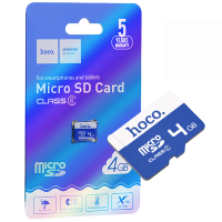 Карта памяти Hoco 4GB Micro SD Class 6