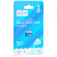 Карта памяти Hoco 64GB Micro SDXC Class 10