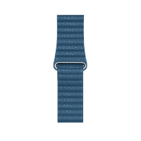 Ремешок кожаный Leather Magnet Band для iWatch 38-40mm Blue