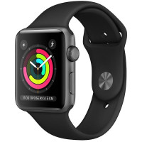 Смарт часы Apple Watch Series 3 38mm 4G (GPS) Black