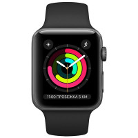Смарт часы Apple Watch Series 3 38mm 4G (GPS) Black