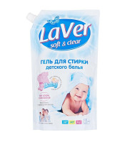 Гель для стирки детского белья LaVer Baby (1 литр, дой-пак)