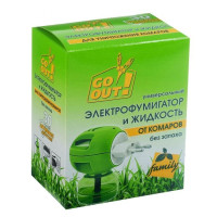 Комплект от комаров Go Out (жидкость 20 мл + электрофумигатор)-ASAXIY UZ
