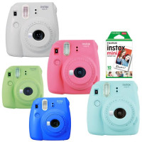 Фотокамера для моментальных снимков INSTAX mini 9 (Clear Pink)