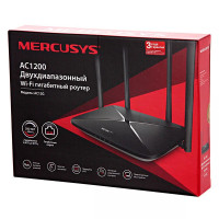 Wi‑Fi роутер Mercusys AC12G/AC1300 Двухдиапазонный гигабитный