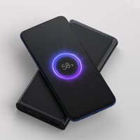 Внешний аккумулятор Xiaomi Power Bank 10000 mAh (с беспроводной зарядкой) Black, White