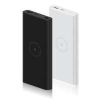 Внешний аккумулятор Xiaomi Power Bank 10000 mAh (с беспроводной зарядкой) Black, White