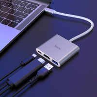 USB-концентратор Hoco Type-C HB14 Easy HDMI + PD