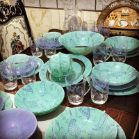 Столовый сервиз Garnet 46 предметов, 6 персон Luminarc-ASAXIY UZ