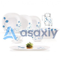 Столовый сервиз Misty Blue 46 предметов, 6 персон от Luminarc-ASAXIY UZ