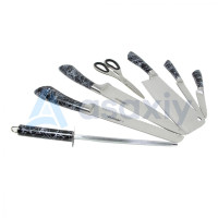 Набор ножей Arshia WOOD