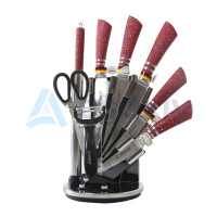 Набор ножей ARSHIA (Red)-ASAXIY UZ