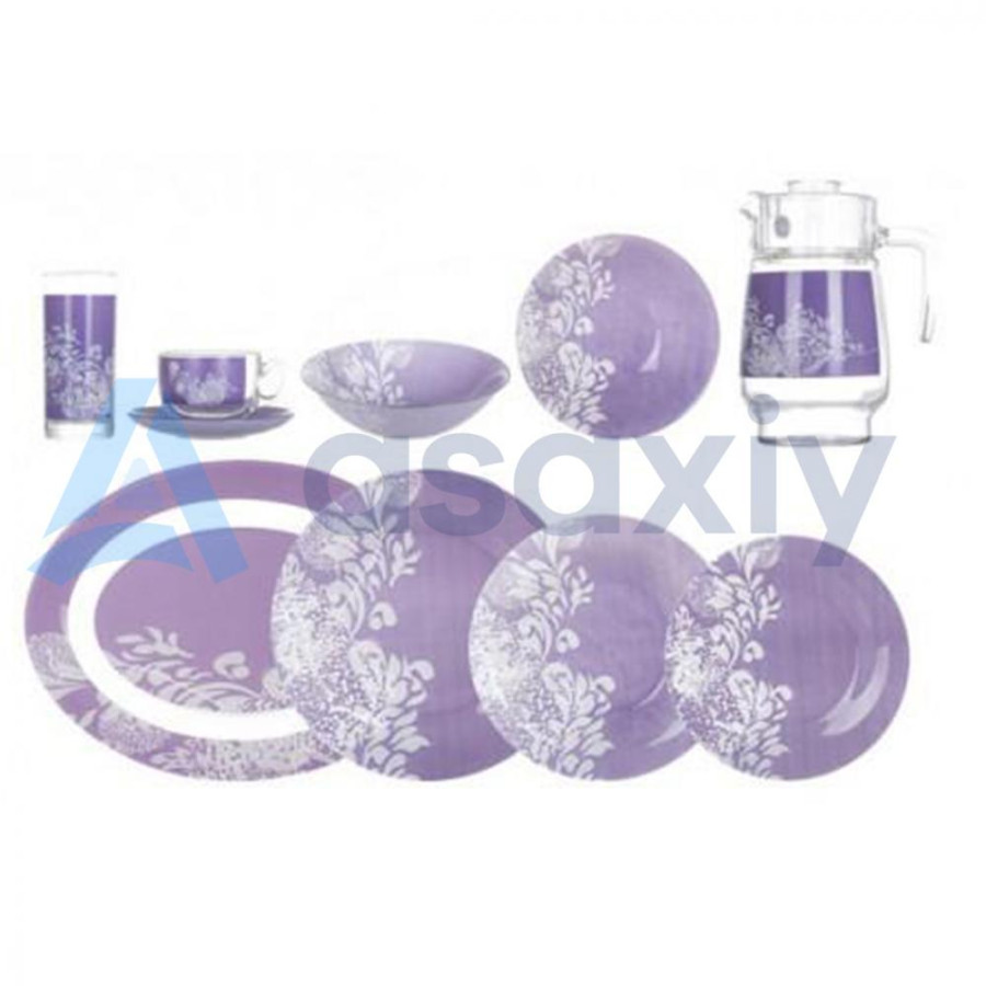 Производитель посуды luminarc. Столовый сервиз Luminarc piume Violet. Столовый сервиз Luminarc piume Violet 46 предметов. Столовый сервиз piume Violet 46пр. 6 Перс. P7262 - столовый сервиз piume Violet 46пр. 6 Перс.