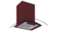 Вытяжка Shivaki 0660 Touch (Burgundy)