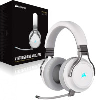 Компьютерные наушники Corsair Virtuoso RGB Wireless (White)