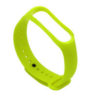 Силиконовый сменный браслет для Xiaomi Mi Band 5 Зелёный