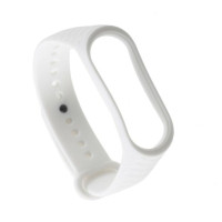 Ромбический сменный браслет для Xiaomi Mi Band 5 Белый