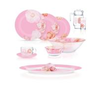 Столовый сервиз Luminarc Anabella Pink 46 пред.-ASAXIY UZ