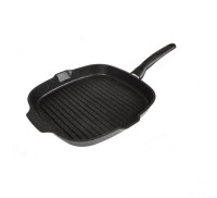 Сковорода-гриль квадратная Kukmara 260х260 мм линия Мрамор (темный, кофейный)-ASAXIY UZ