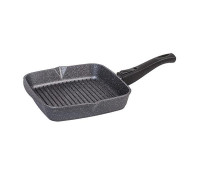 Сковорода-гриль квадрат Мечта 24х24 см со съёмной ручкой-ASAXIY UZ