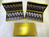 Набор столовых приборов Zepter Gold (36 предметов)-ASAXIY UZ